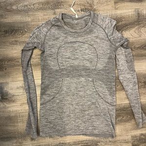 Grey Lululemon Top